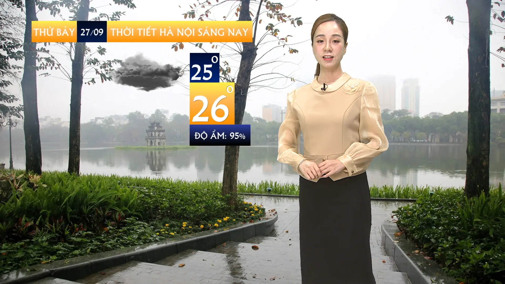 Dự báo thời tiết sáng | 27/09/2025
